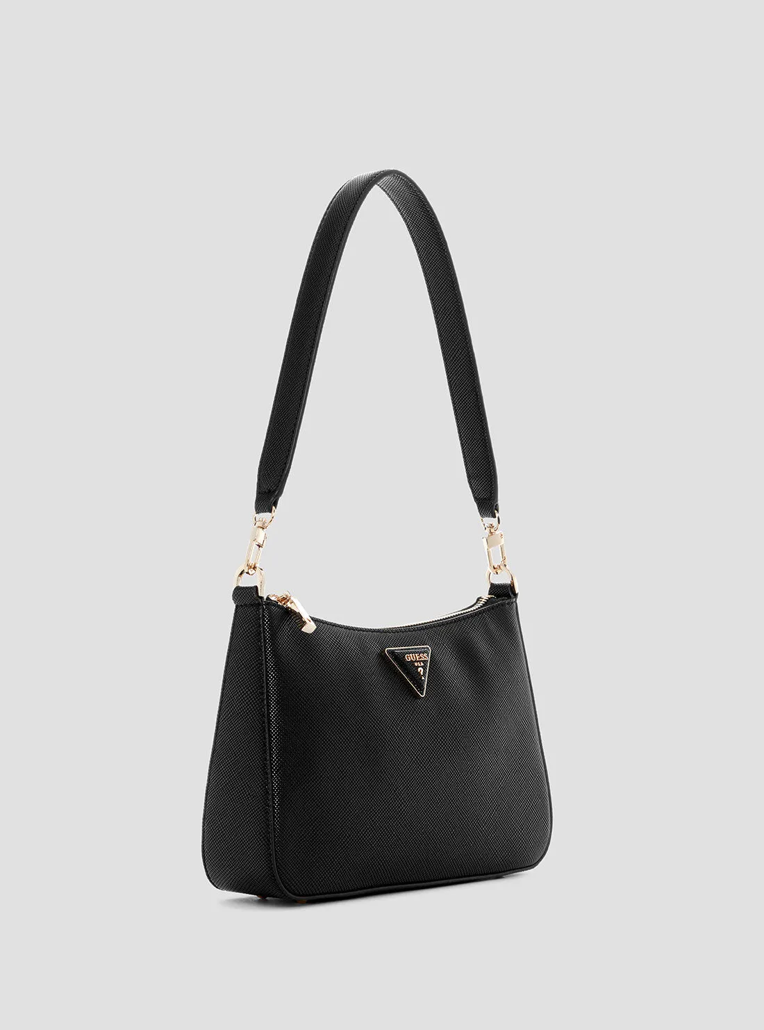 Eco Black Jazlynn Shoulder Bag