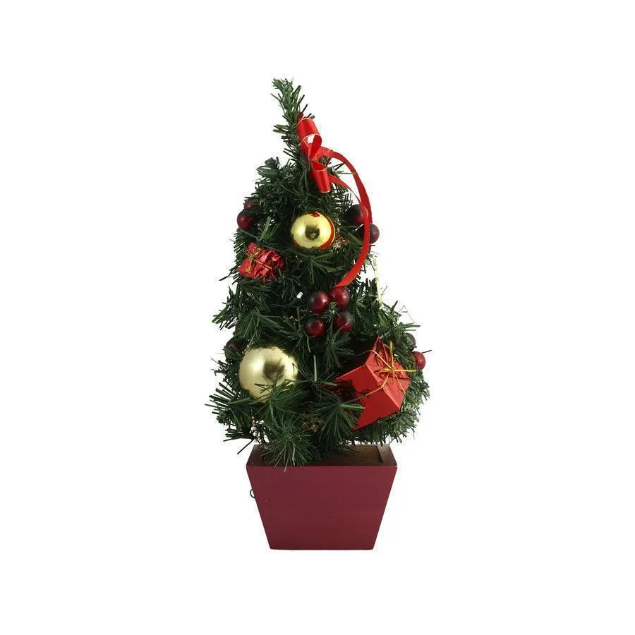 ELITE LED Table Top Mini Tree 40cm - Red