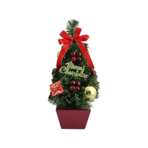ELITE LED Table Top Mini Tree 40cm - Red