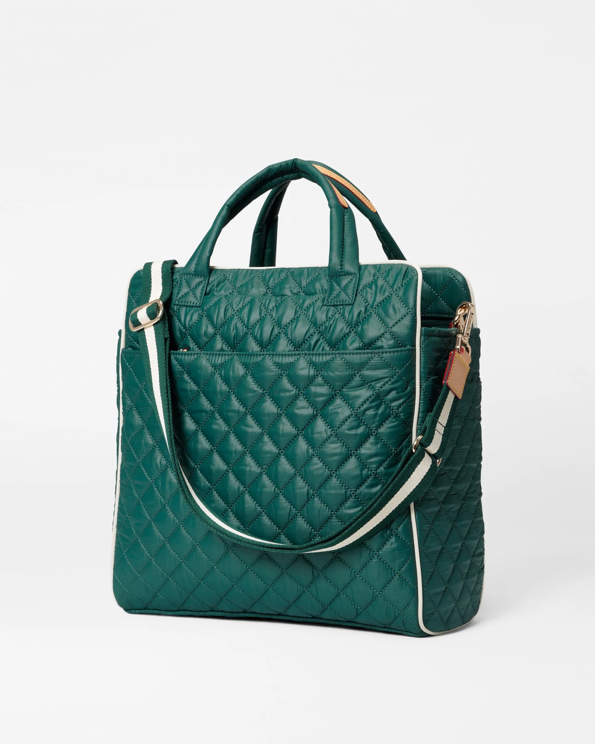 Emerald/Ecru Pickleball Tote