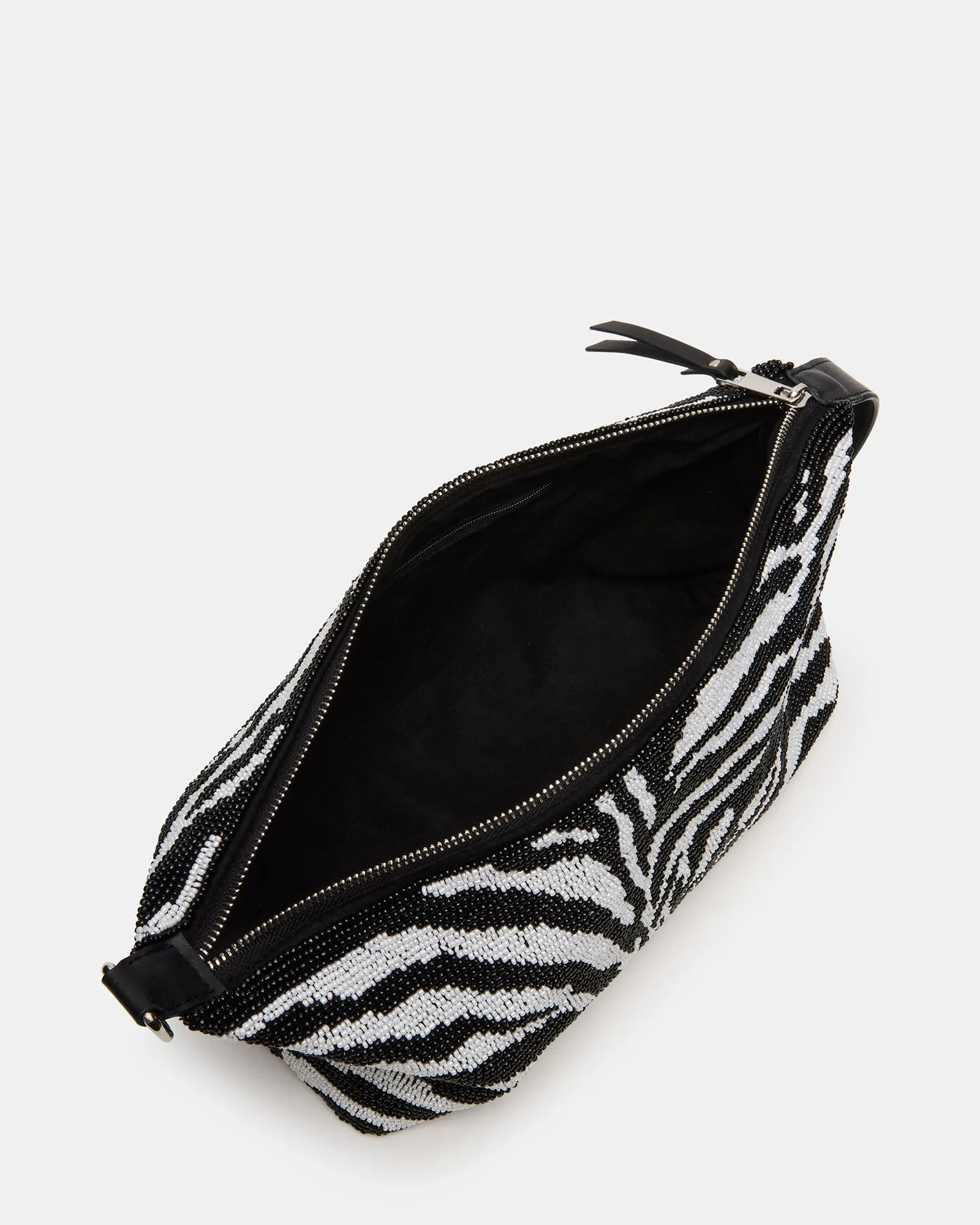 EMERSYN BEADED BAG ZEBRA