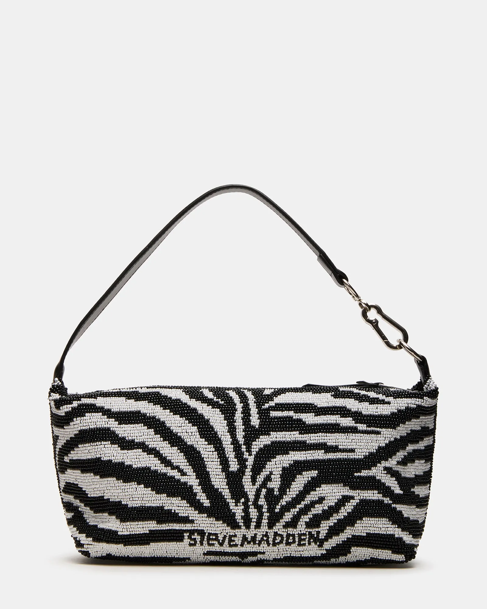 EMERSYN BEADED BAG ZEBRA
