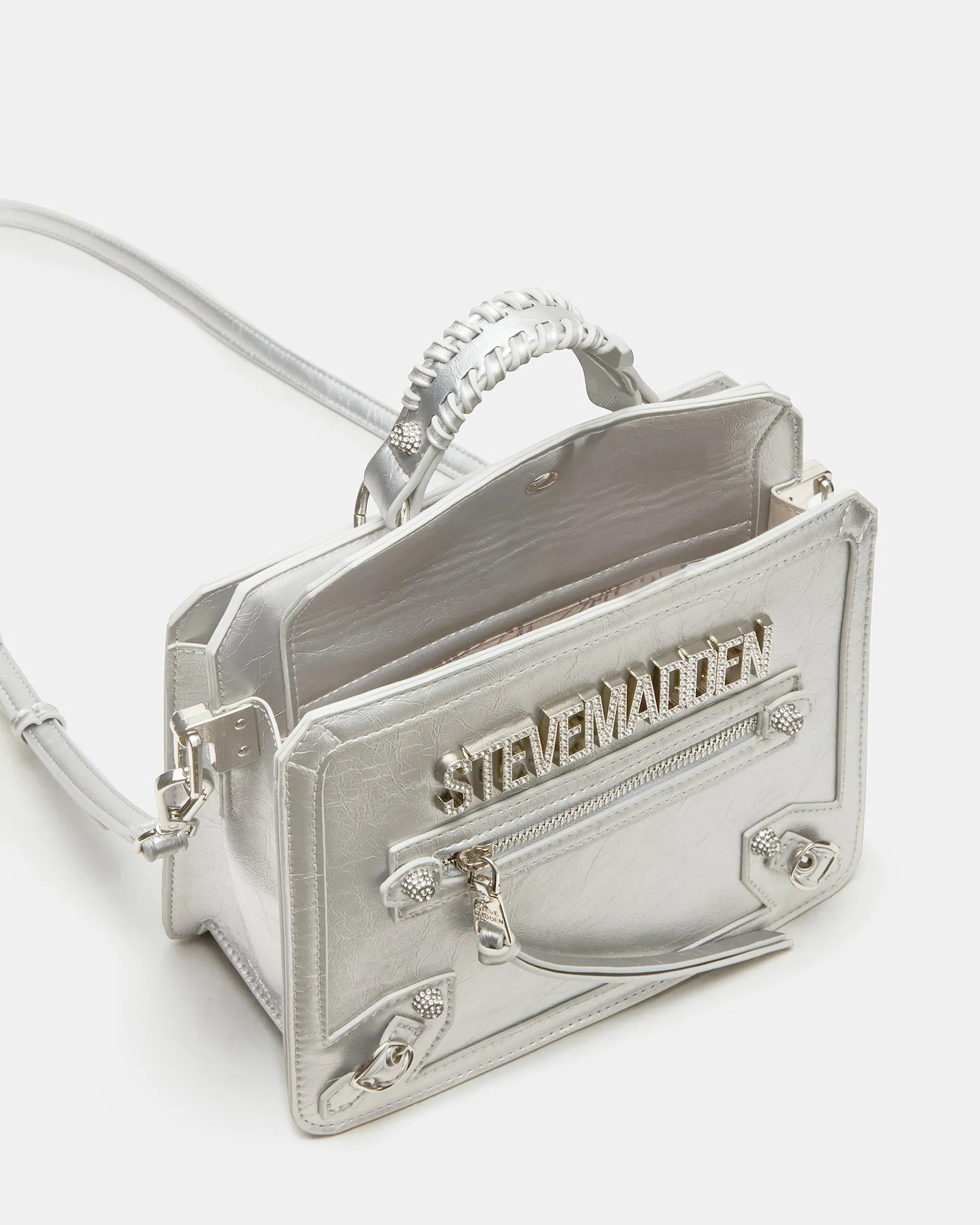 EVELYN CHARMS BAG SILVER
