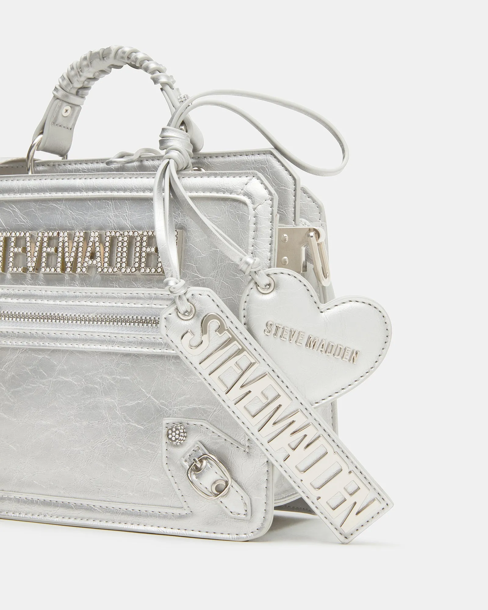 EVELYN CHARMS BAG SILVER