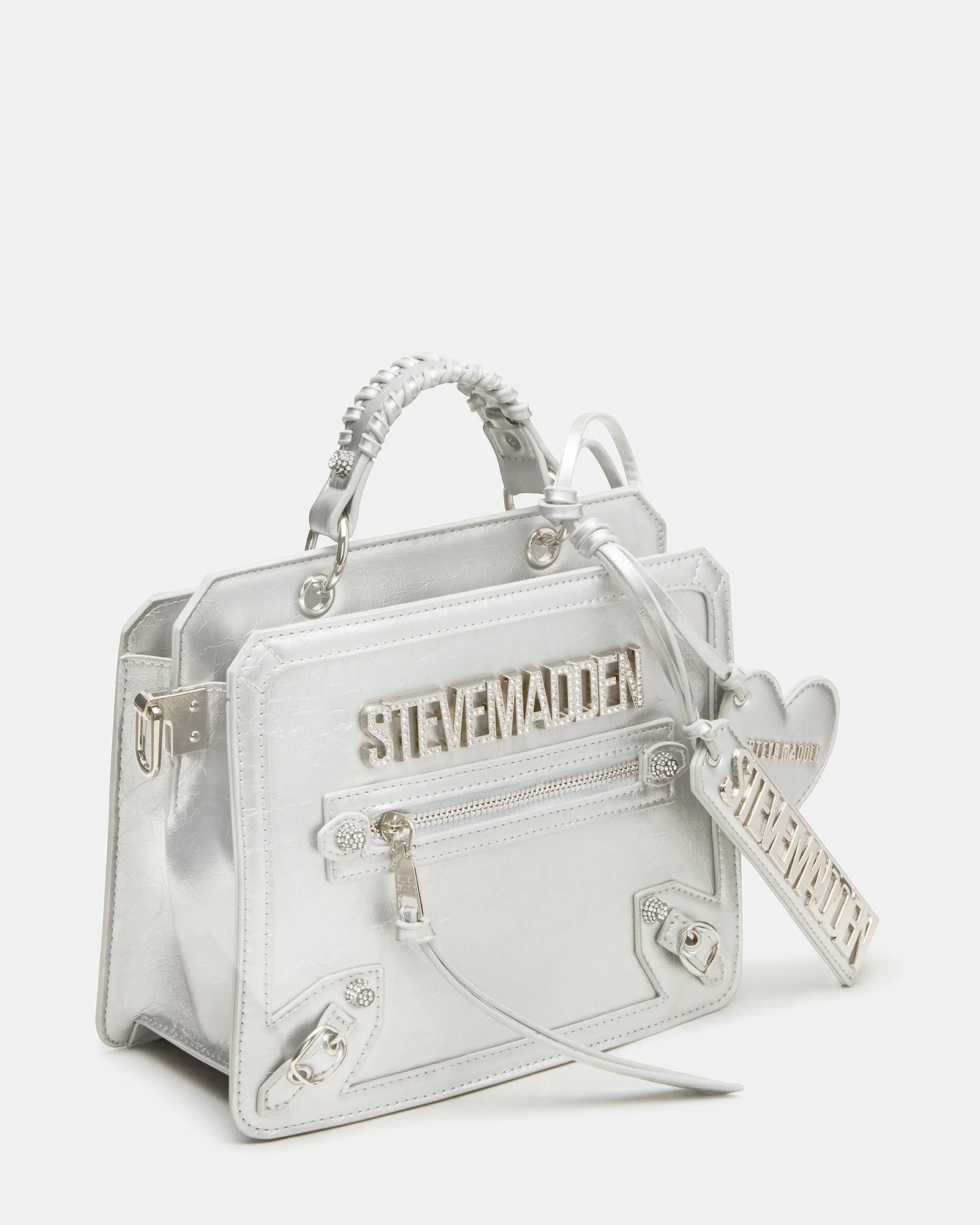EVELYN CHARMS BAG SILVER