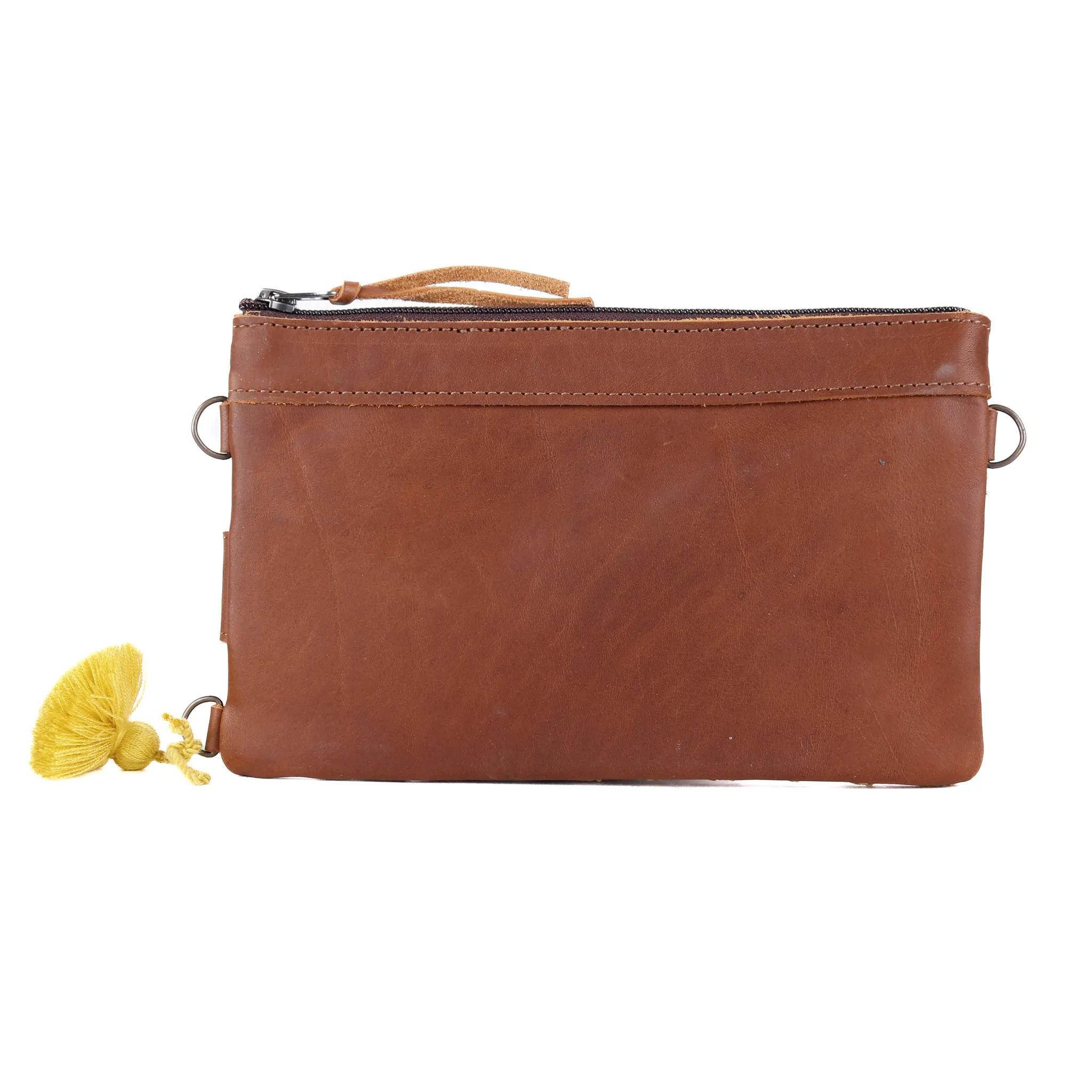 EVERYTHING CLUTCH - OOAK HUIPIL - CAFE - NO. 14010