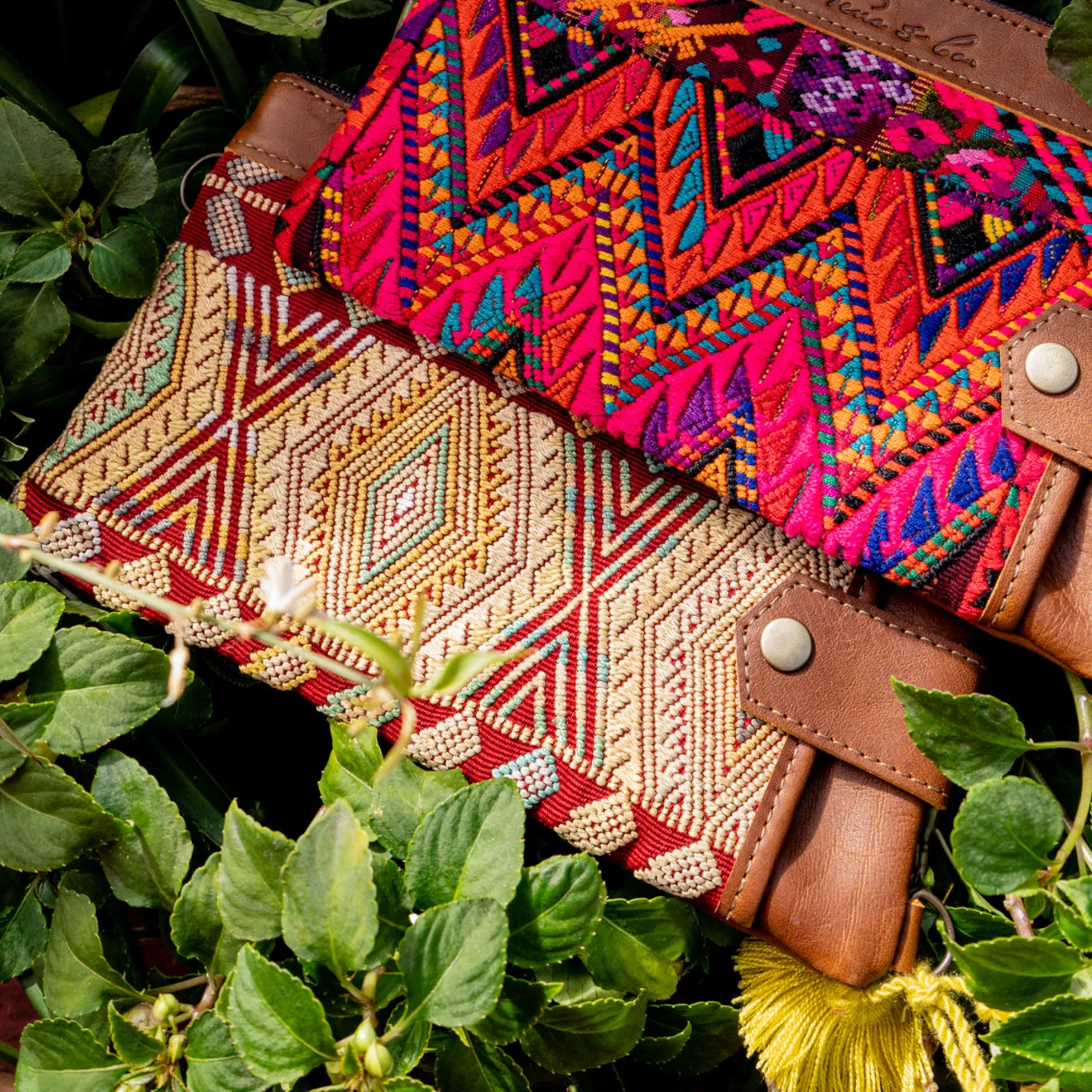 EVERYTHING CLUTCH - OOAK HUIPIL - CAFE - NO. 14010