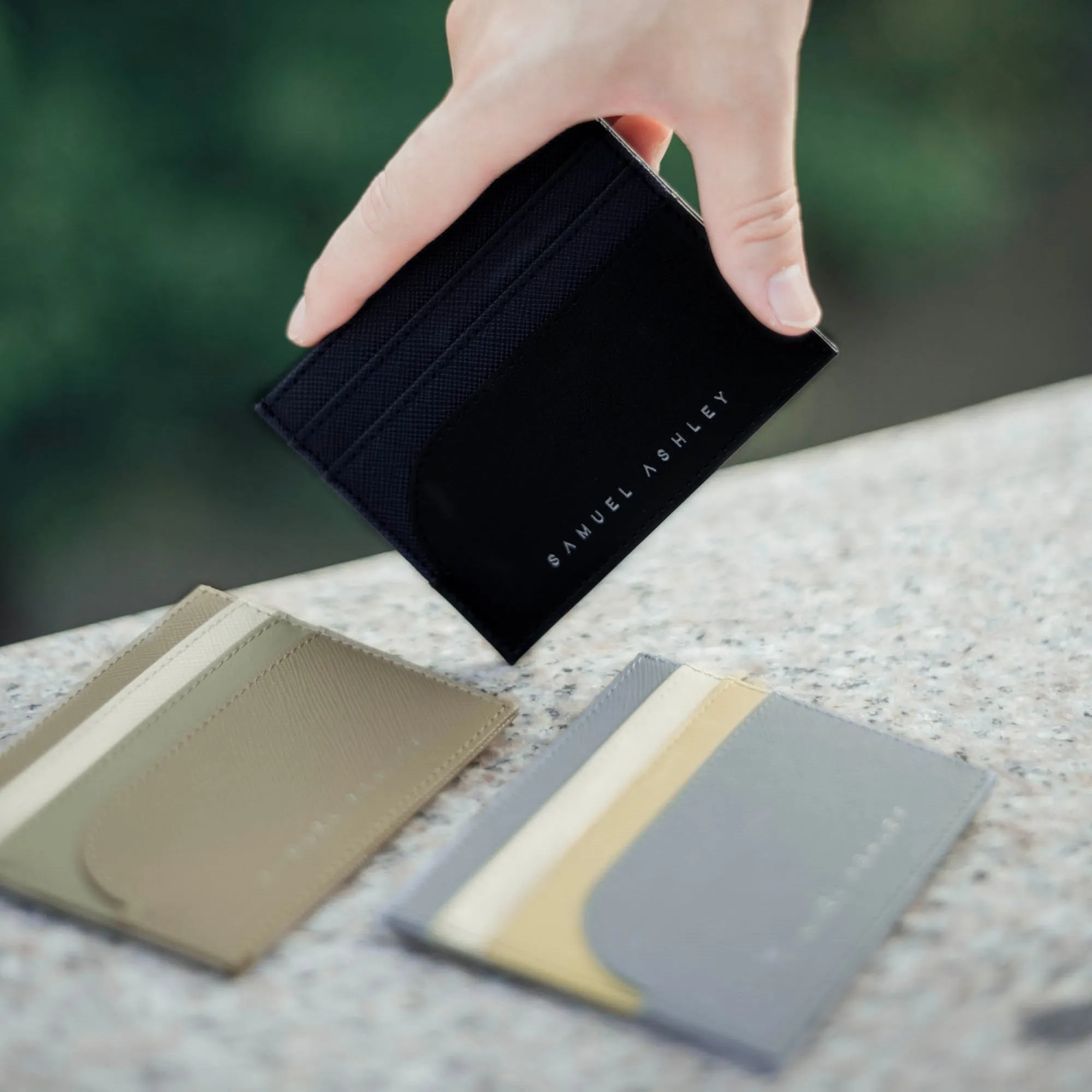 Flynn Leather Card Holder