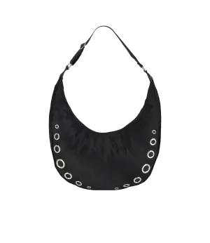 Grommet Shoulder Bag
