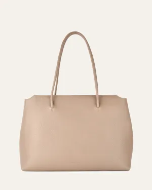 HARVEY TOTE BAG TAUPE LEATHER