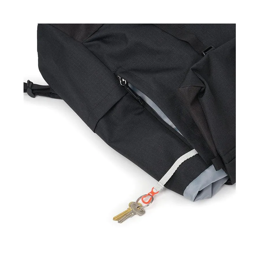 HELLOLULU Saro Utility Flap Backpack Mchar.Black