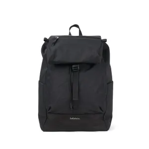 HELLOLULU Saro Utility Flap Backpack Mchar.Black