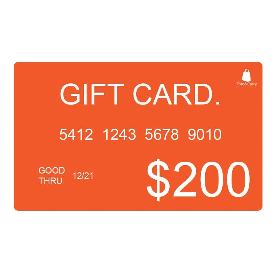 Holiday Gift Card