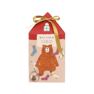 HONYARADOH Home Socks Box - Bear  (85g)