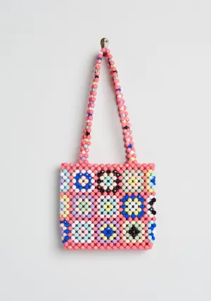 How're My Flowers? Beaded Handbag