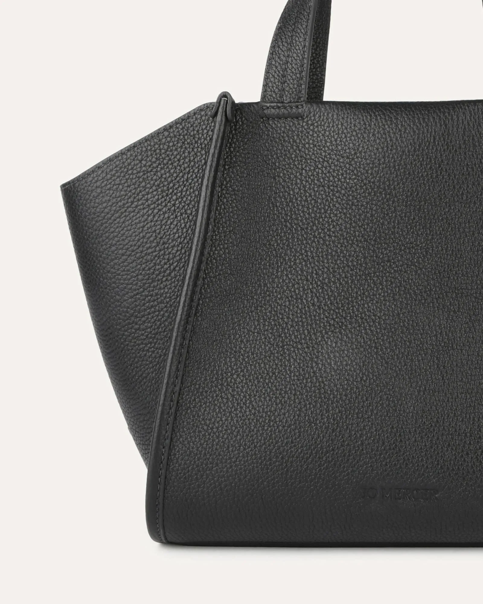 JOYCE CROSSBODY BAG BLACK LEATHER