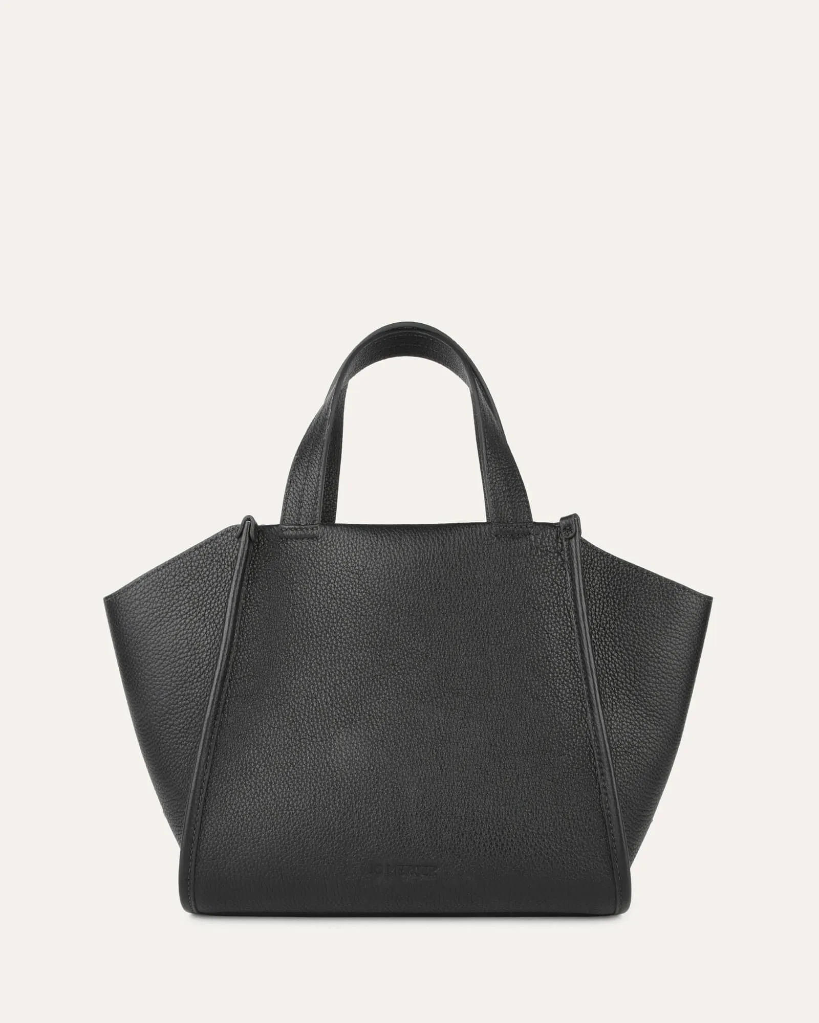 JOYCE CROSSBODY BAG BLACK LEATHER