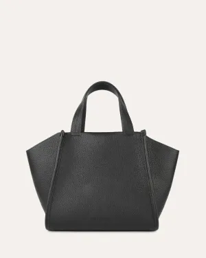 JOYCE CROSSBODY BAG BLACK LEATHER