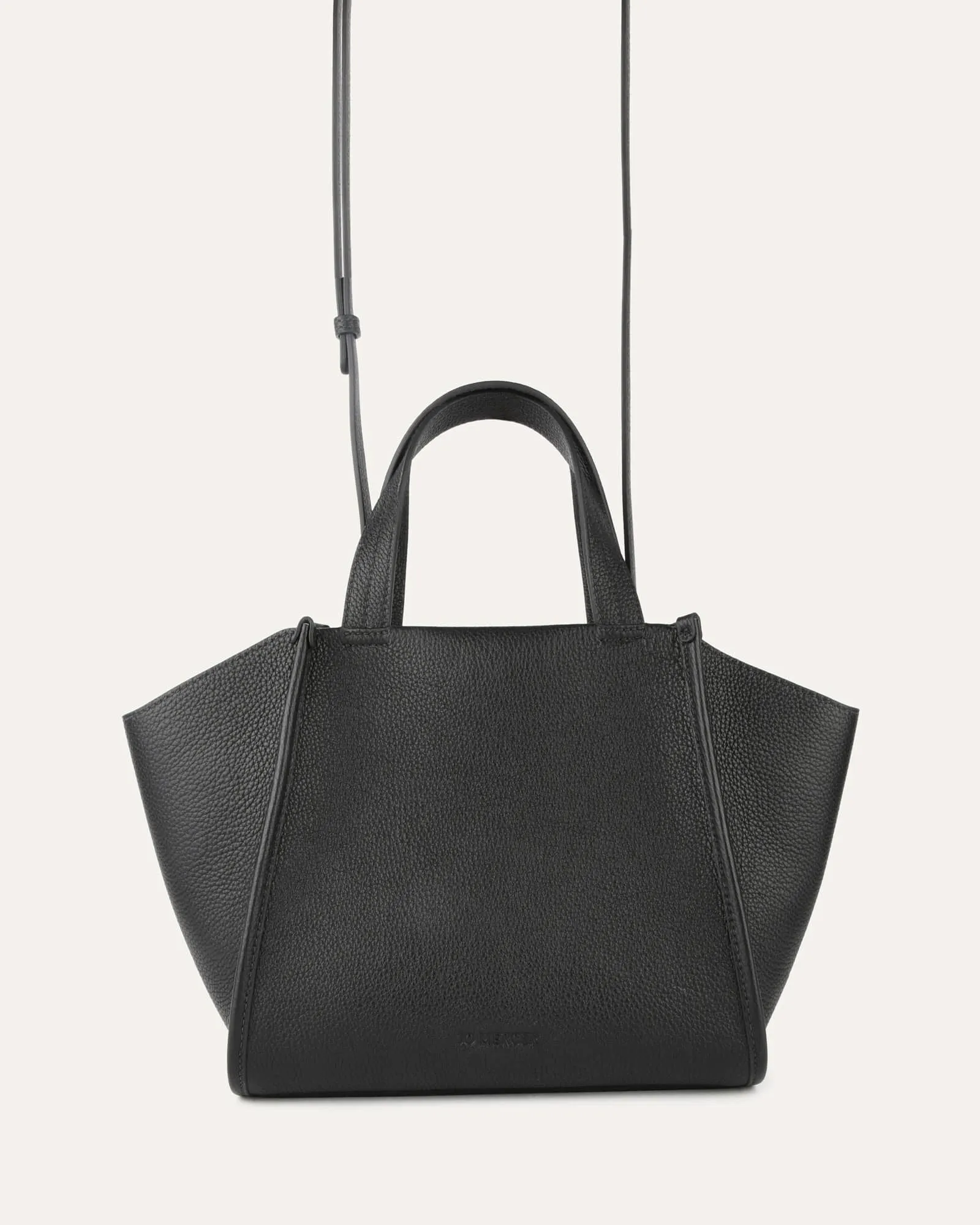 JOYCE CROSSBODY BAG BLACK LEATHER
