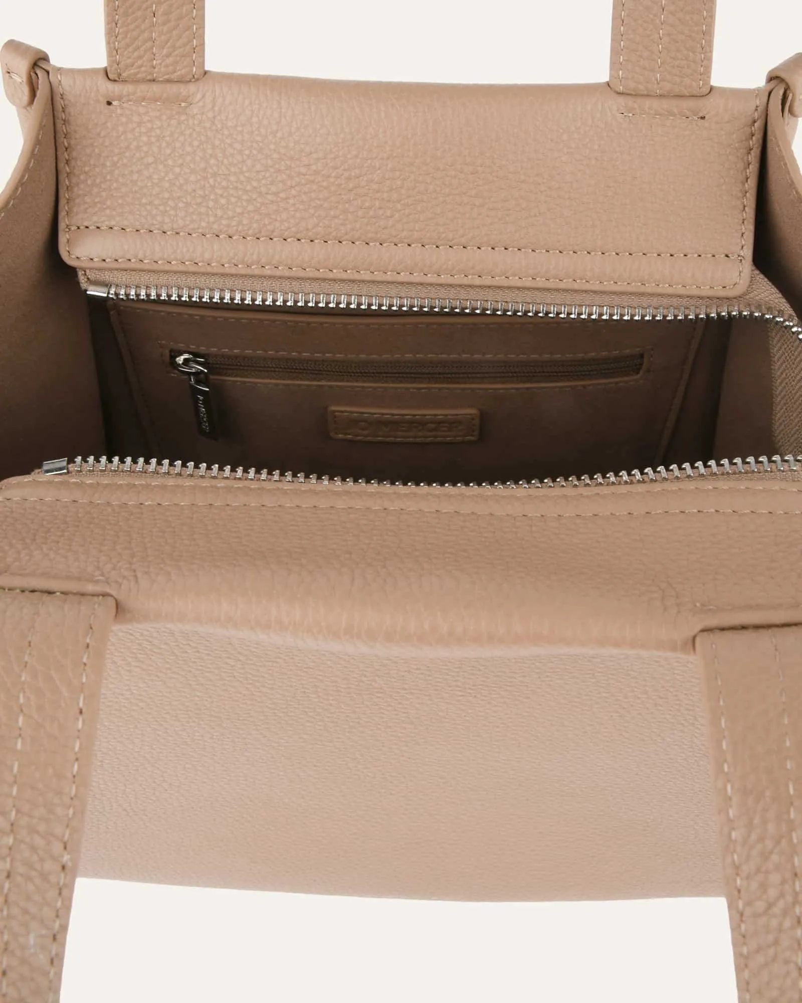 JOYCE CROSSBODY BAG TAUPE LEATHER