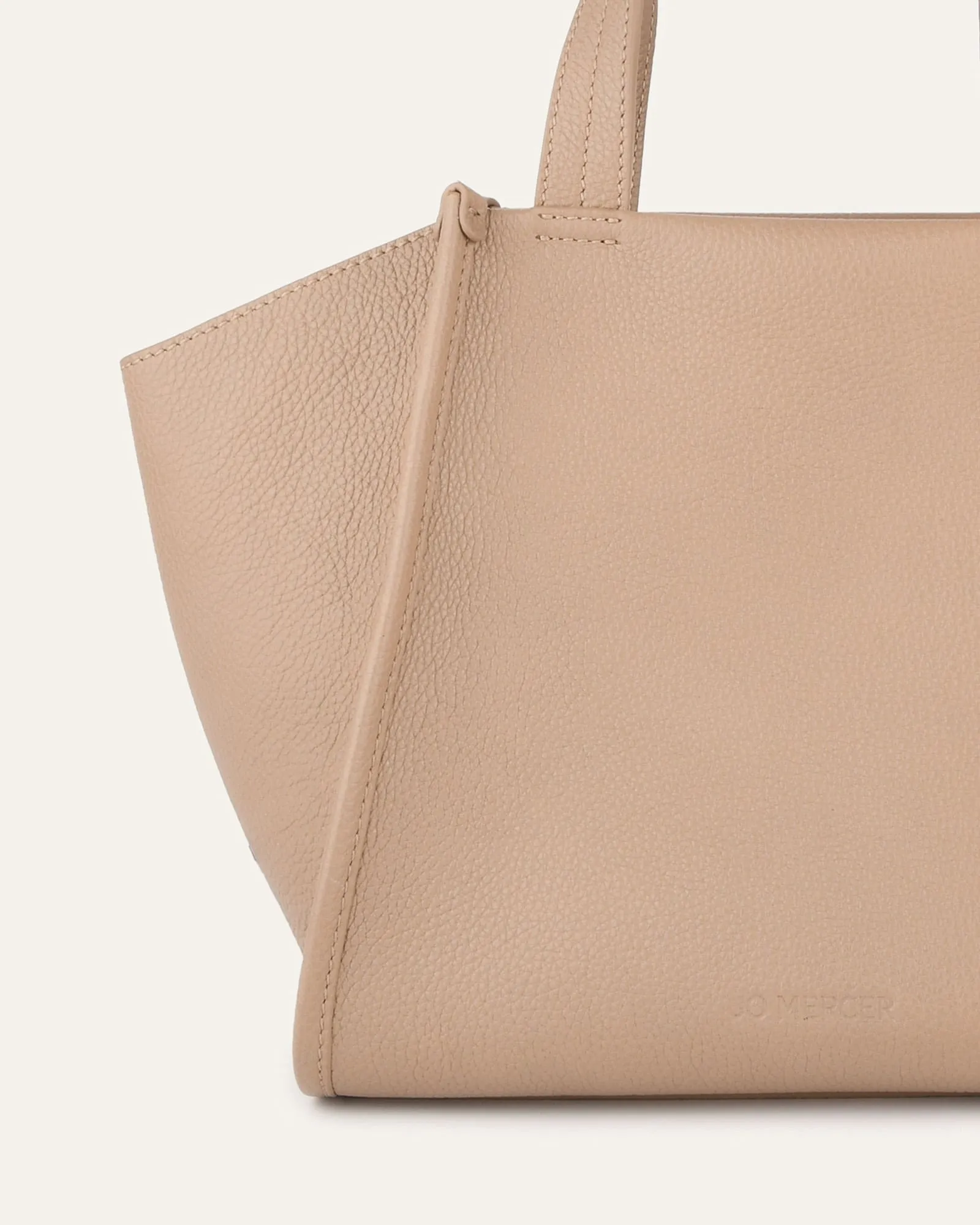 JOYCE CROSSBODY BAG TAUPE LEATHER