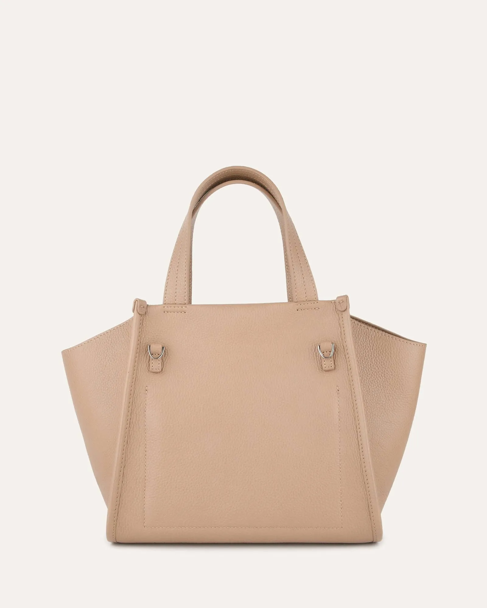 JOYCE CROSSBODY BAG TAUPE LEATHER