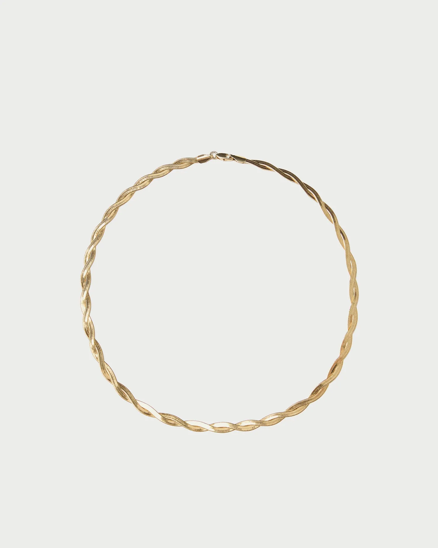 Kennedy Gold Twisted Chain Necklace