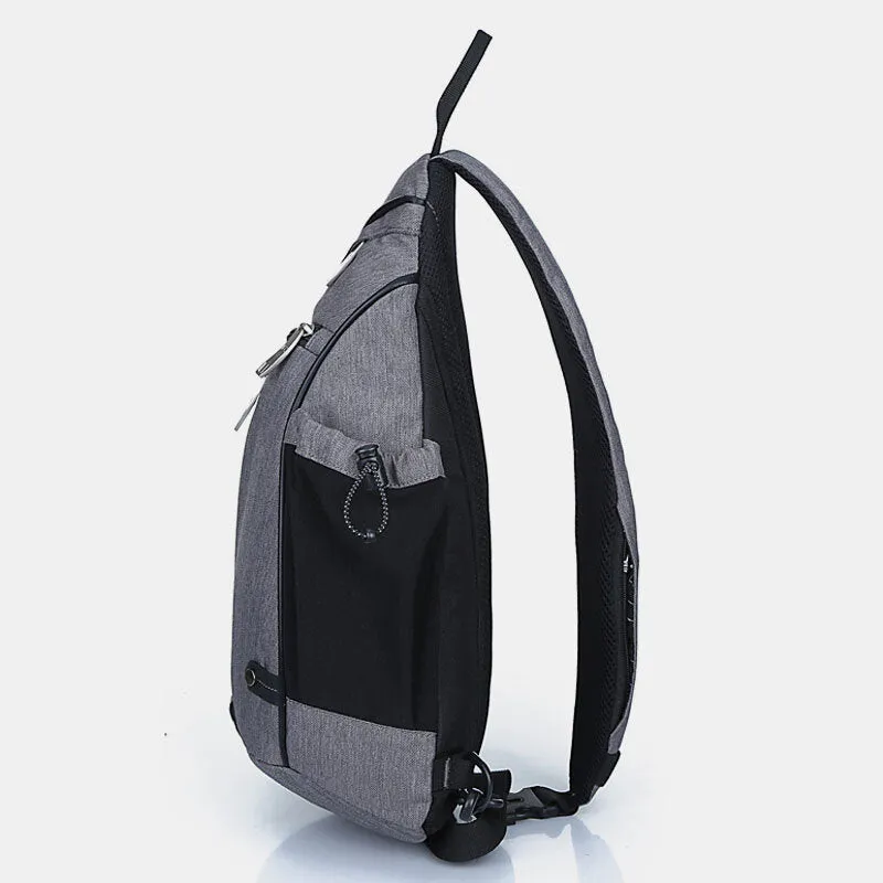 Large Storage Chest Bag Reflective Strip Design Travel Shoulder Bag Lovers Bags