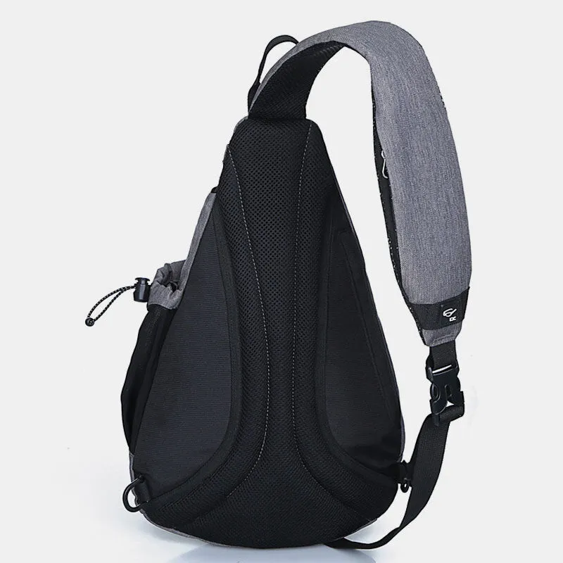 Large Storage Chest Bag Reflective Strip Design Travel Shoulder Bag Lovers Bags