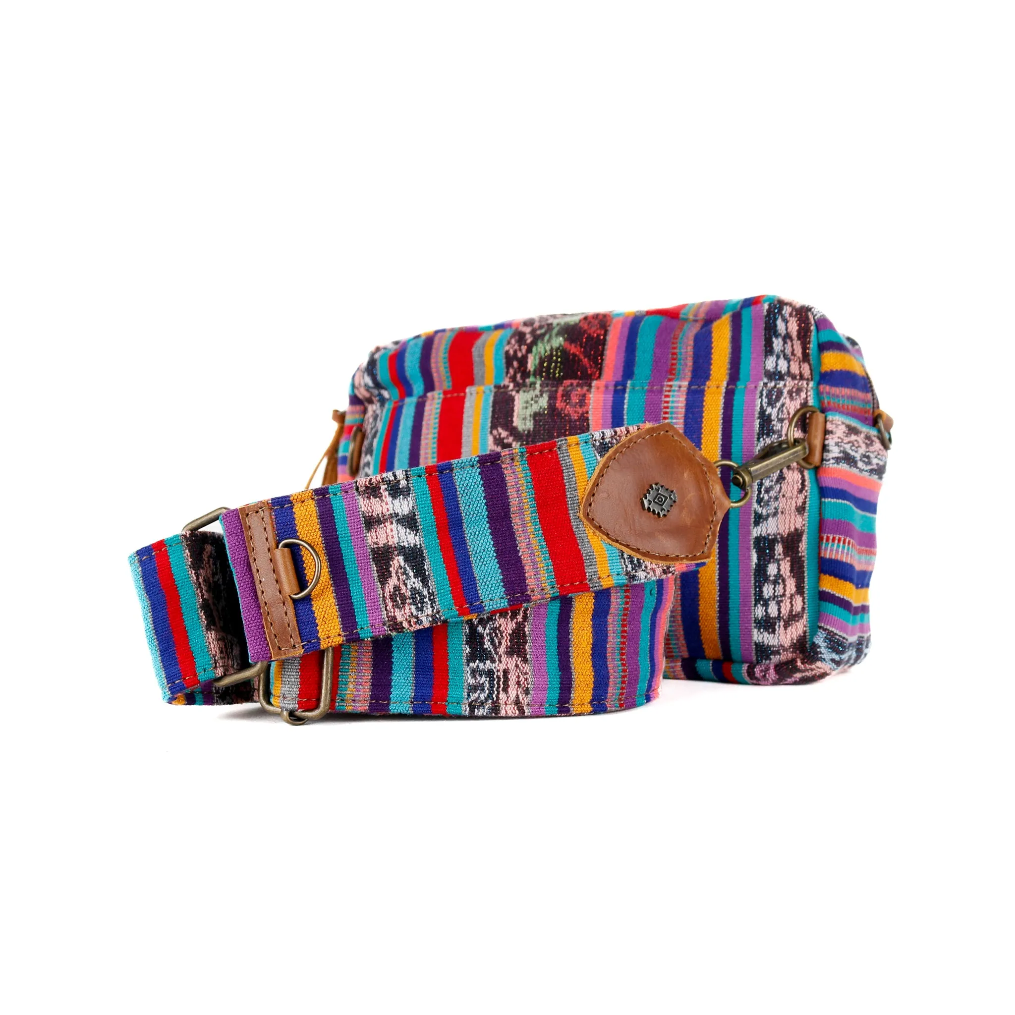 LARGE WANDER CROSSBODY BAG   STRAP SET - CORTE - CAFE - NO. 15779