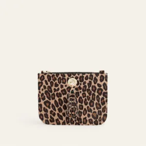 Lily | Leopard with Gold hardware