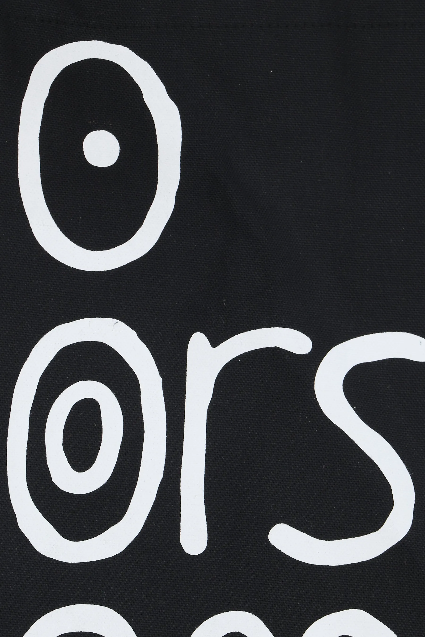 logo print canvas shopping bag