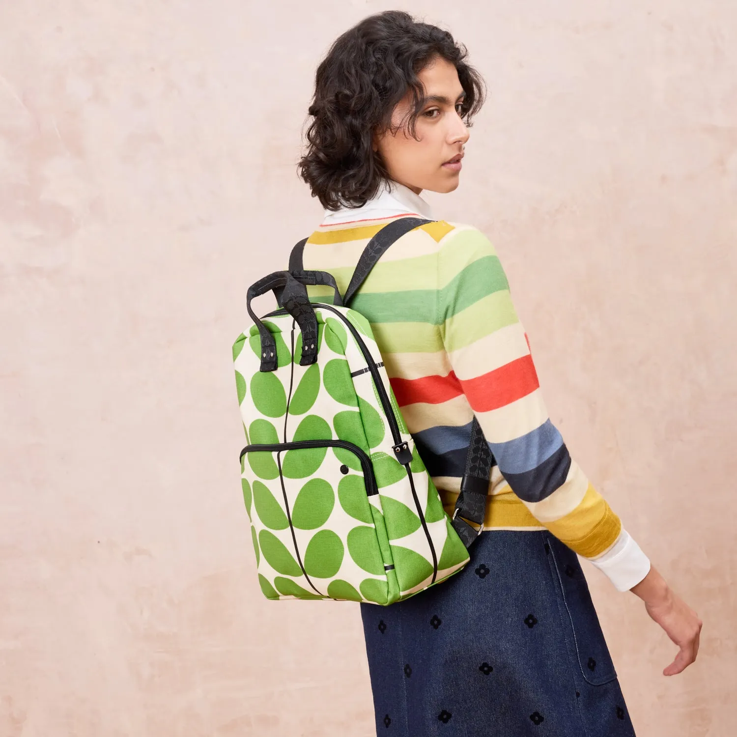 Lotta Backpack - Solid Stem Apple