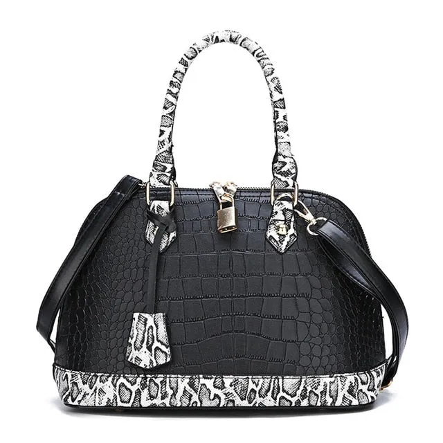 Luxury Serpentine Bag Lady Crossbody Bags Designer Lock Handbags