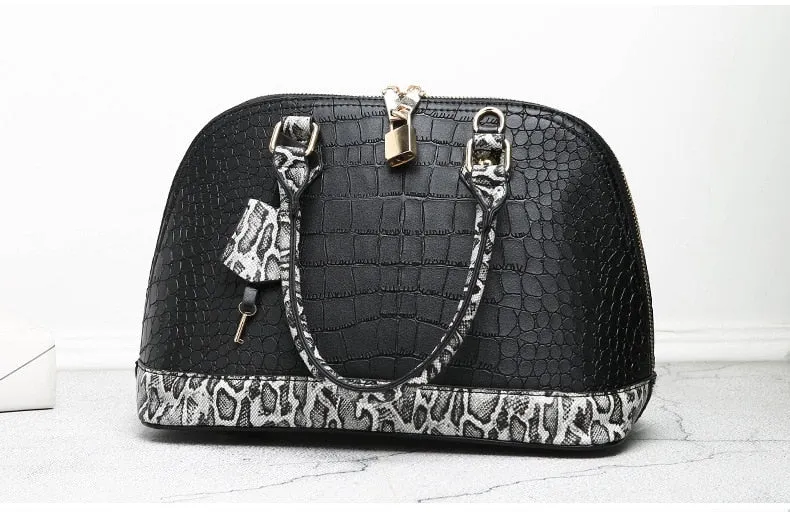 Luxury Serpentine Bag Lady Crossbody Bags Designer Lock Handbags