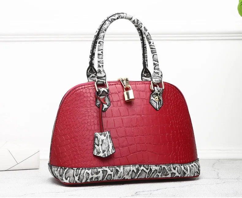 Luxury Serpentine Bag Lady Crossbody Bags Designer Lock Handbags