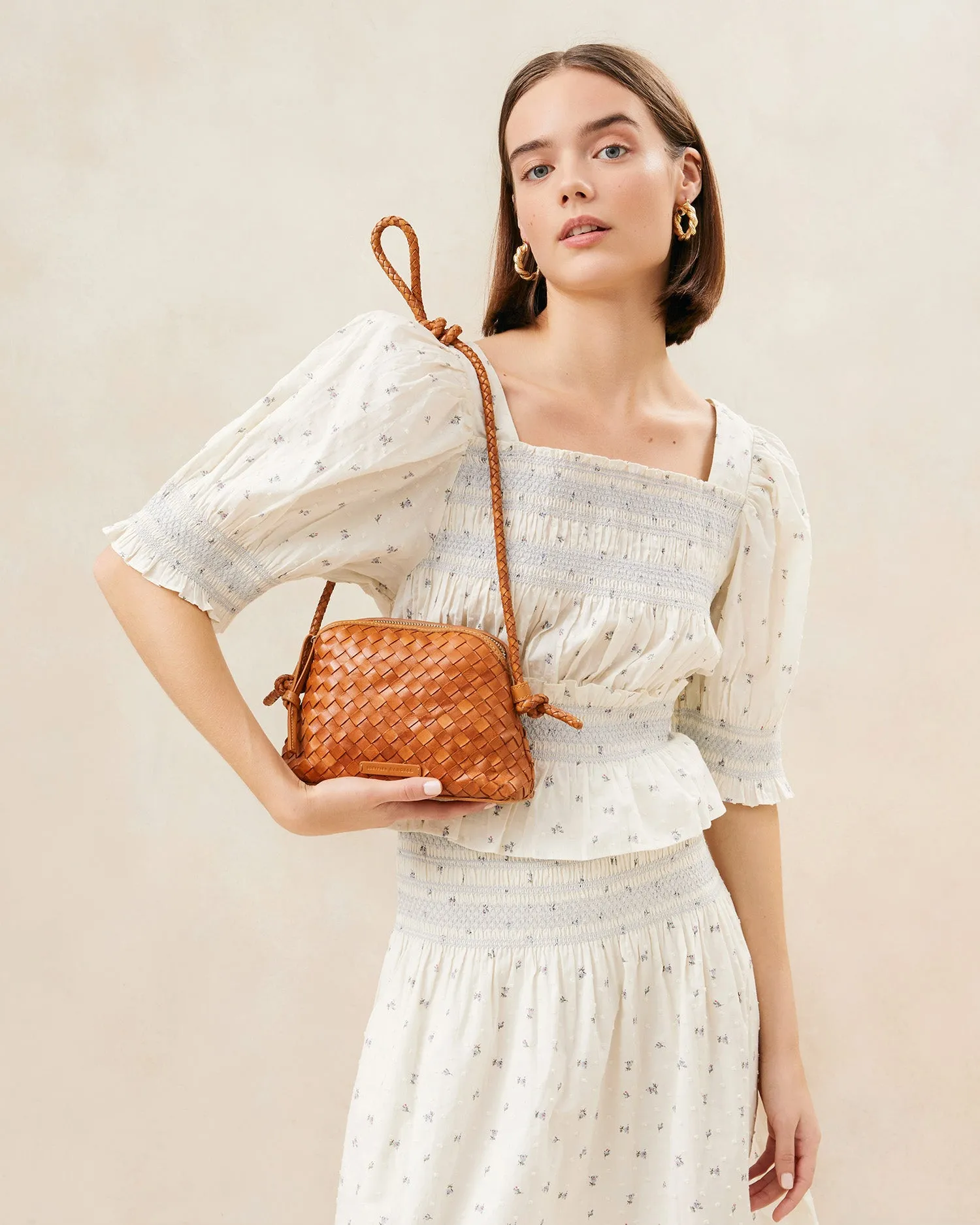 Marybeth Timber Woven Crossbody