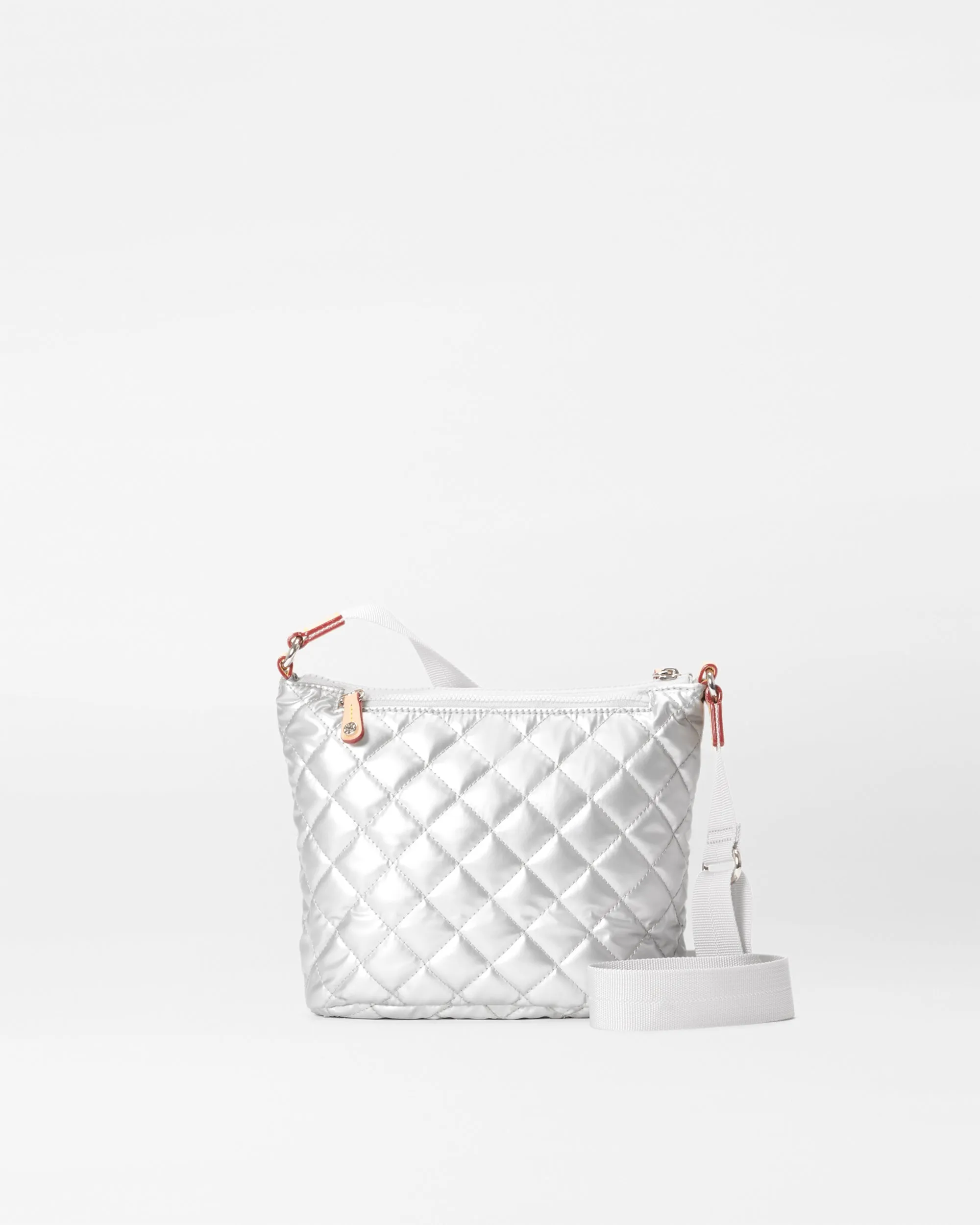 Matte Silver Metro Scout Crossbody Deluxe