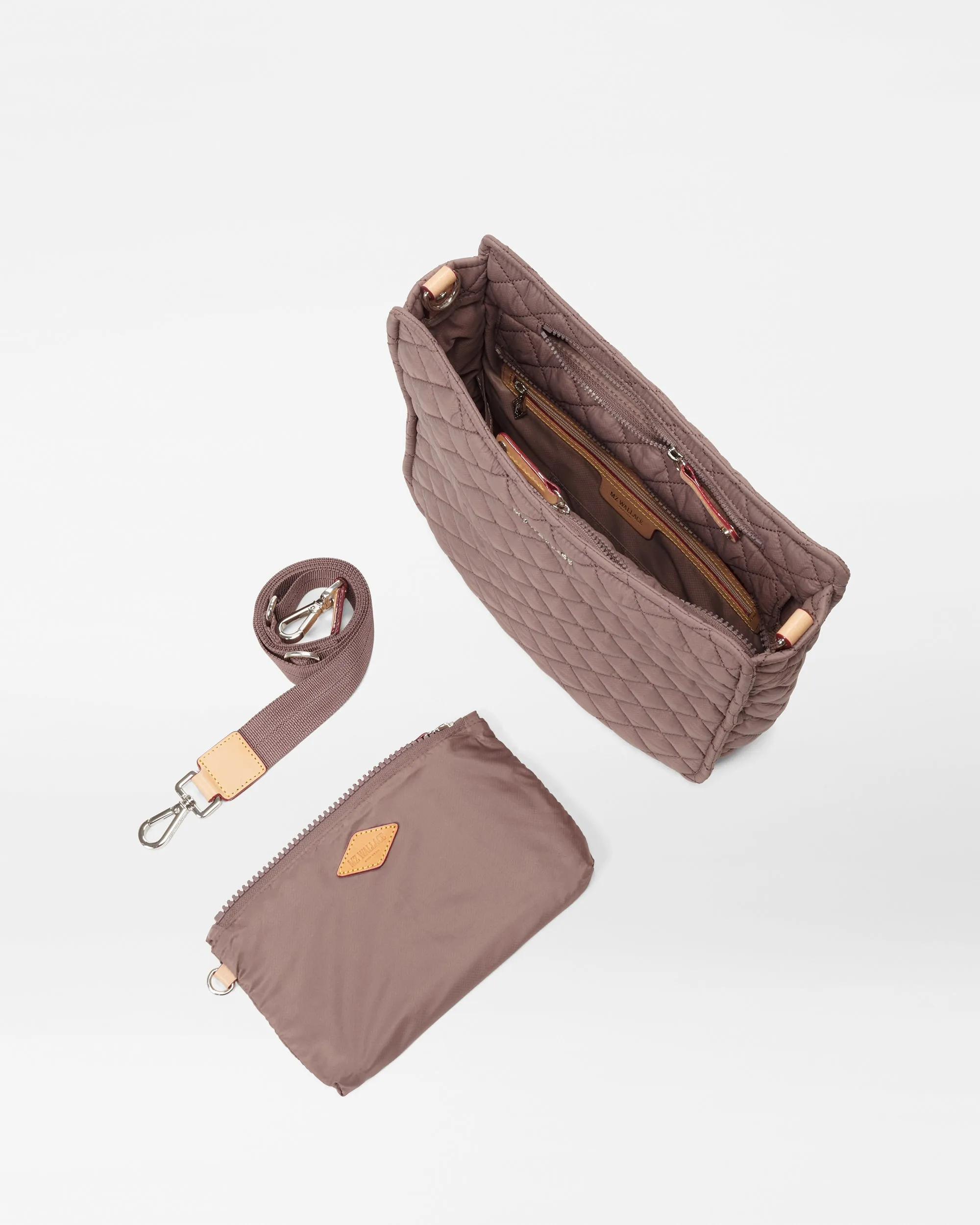 Mauve Box Crossbody
