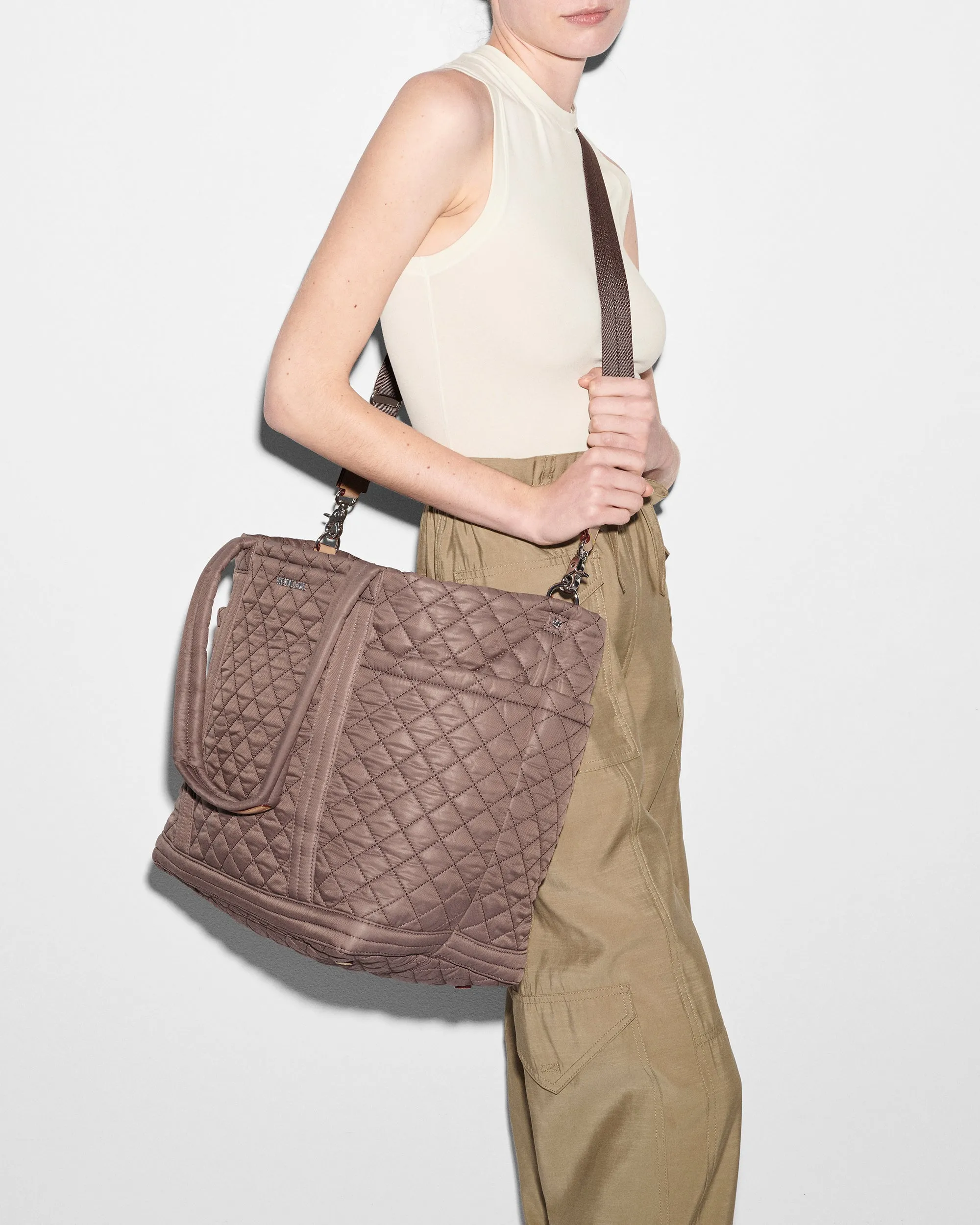 Mauve Metro Utility Tote