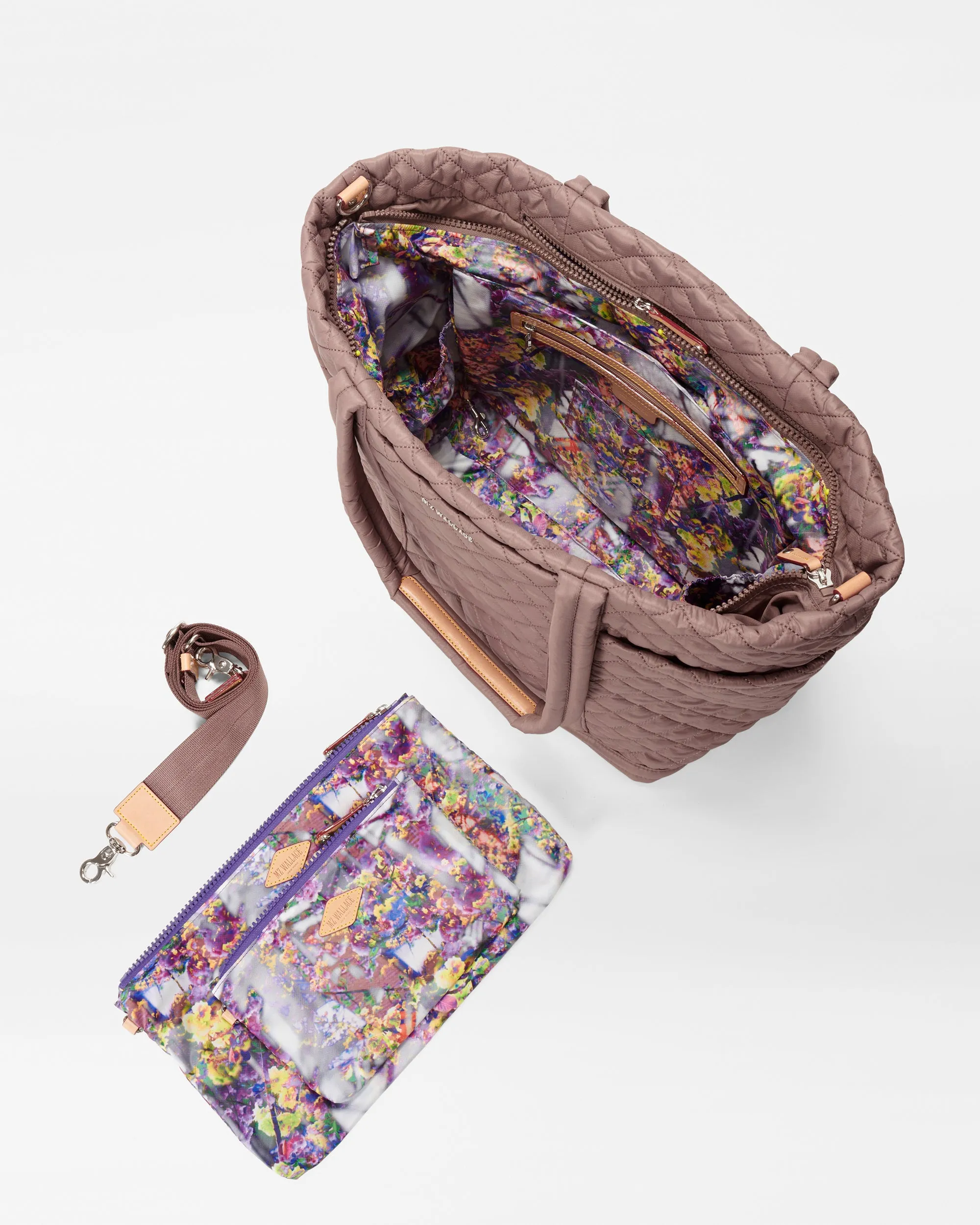 Mauve Metro Utility Tote