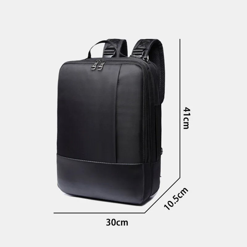 Men Multi-carry Waterproof Convertible 15.6 Inch Laptop Bag Crossbody Bag Shoulder Bag Handbag Backpack