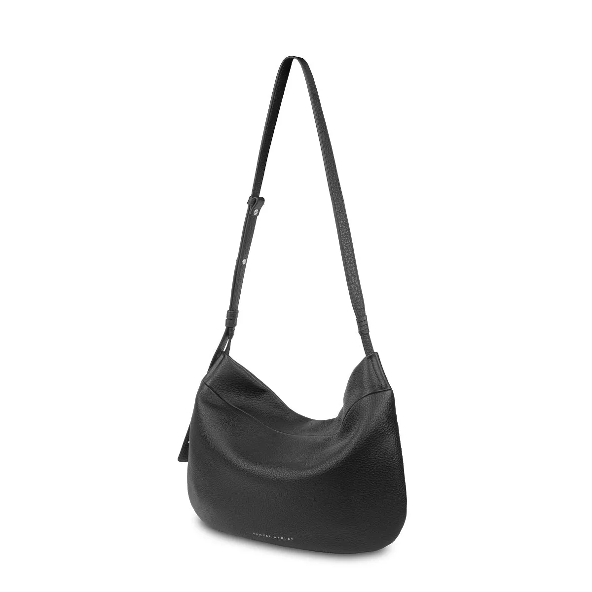 Merly Half-moon Leather Hobo