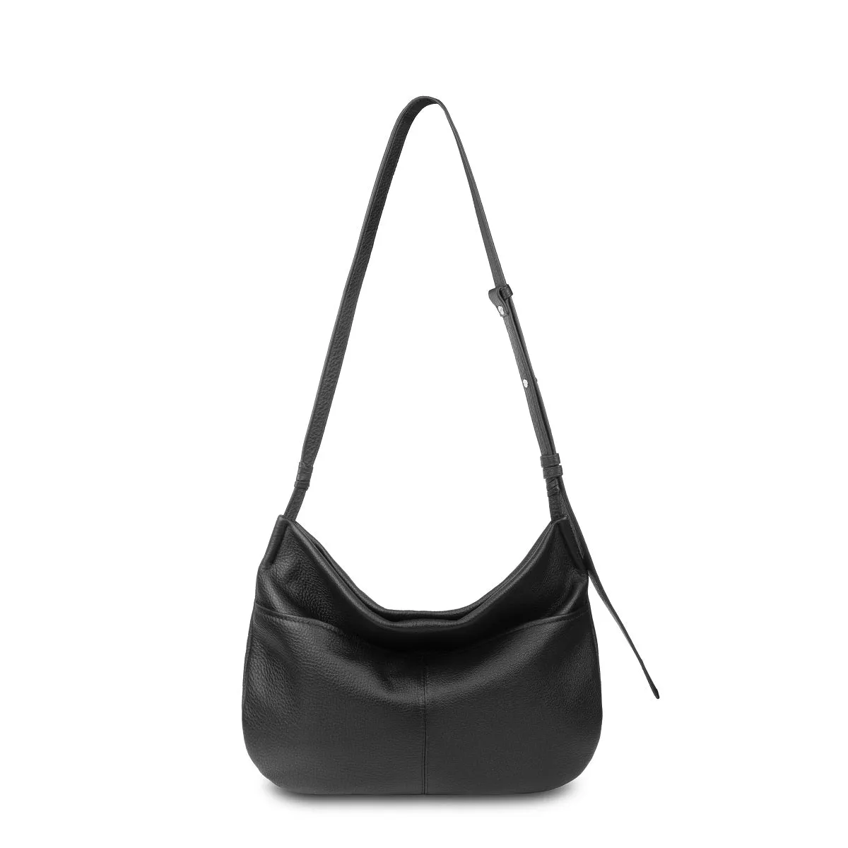 Merly Half-moon Leather Hobo