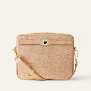 Mia Crossbody | Blush Rose with Gold hardware