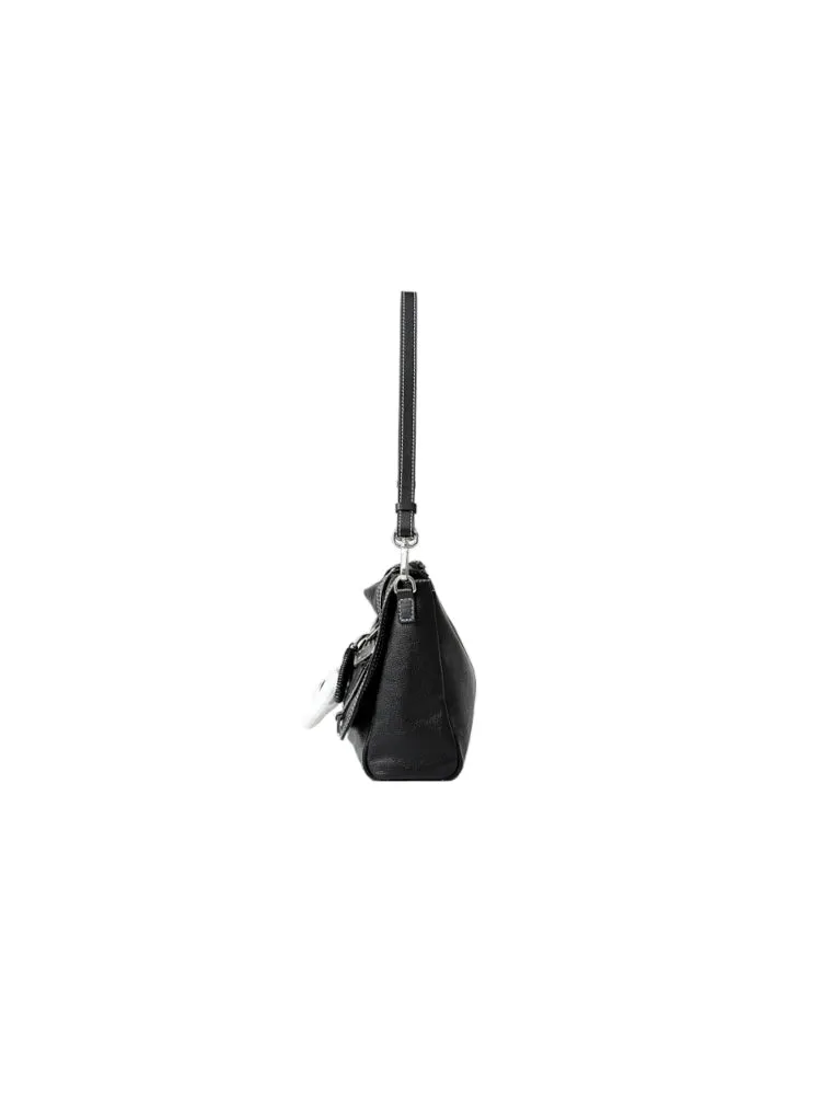 Mickey Mouse Palm Leather Large Crossbody and Shoulder Bag