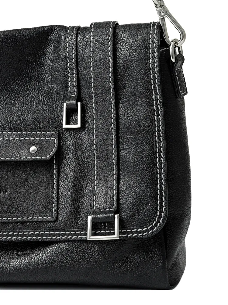 Mickey Mouse Palm Leather Large Crossbody and Shoulder Bag
