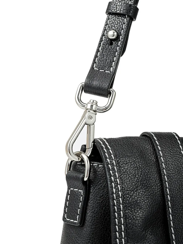 Mickey Mouse Palm Leather Large Crossbody and Shoulder Bag