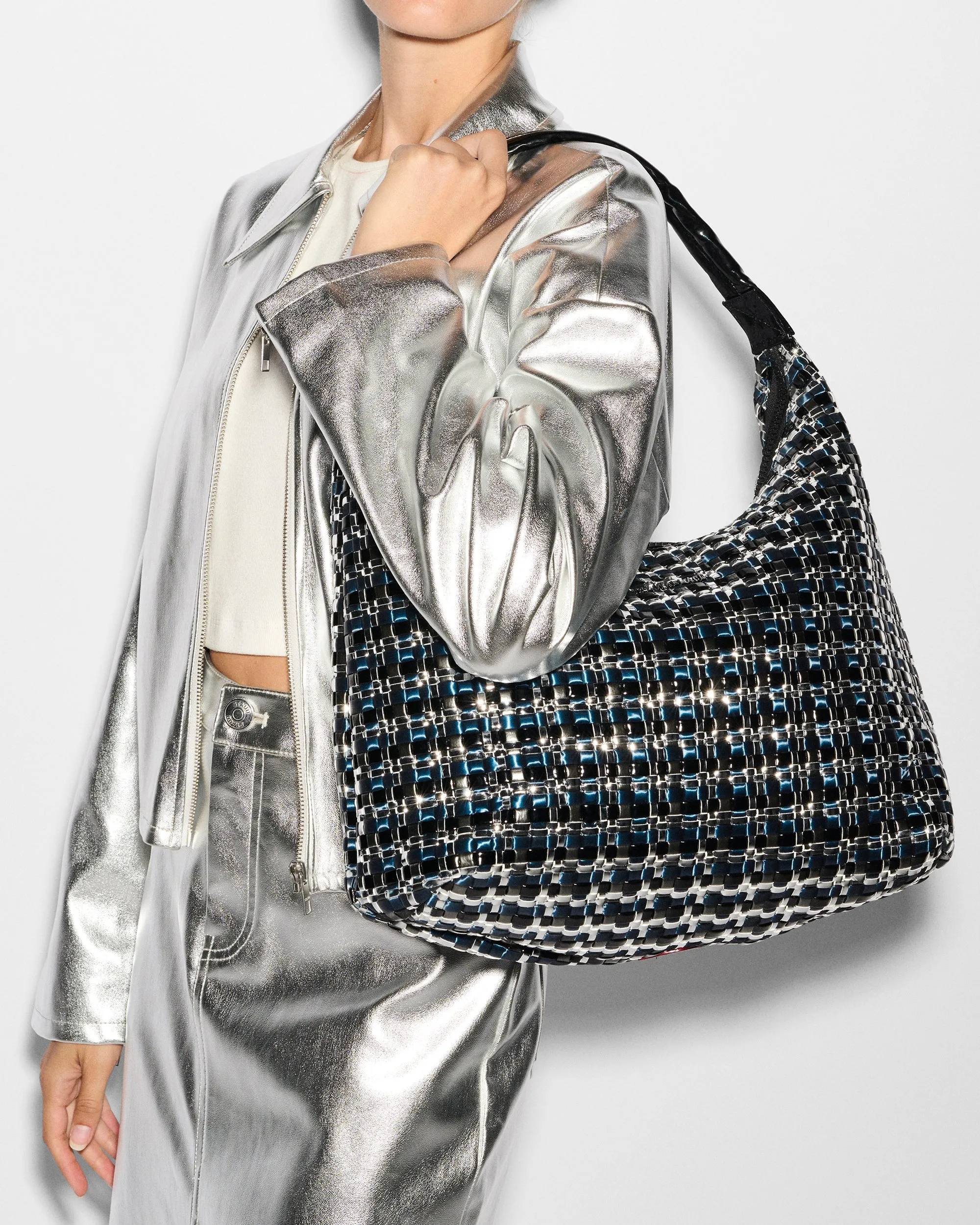 Midnight Woven Large Woven Shoulder