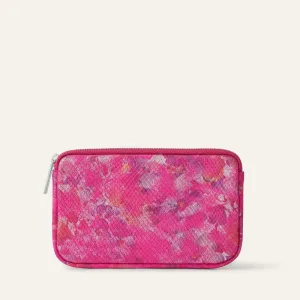 Millie Pouch | Paradise Petal with Silver hardware